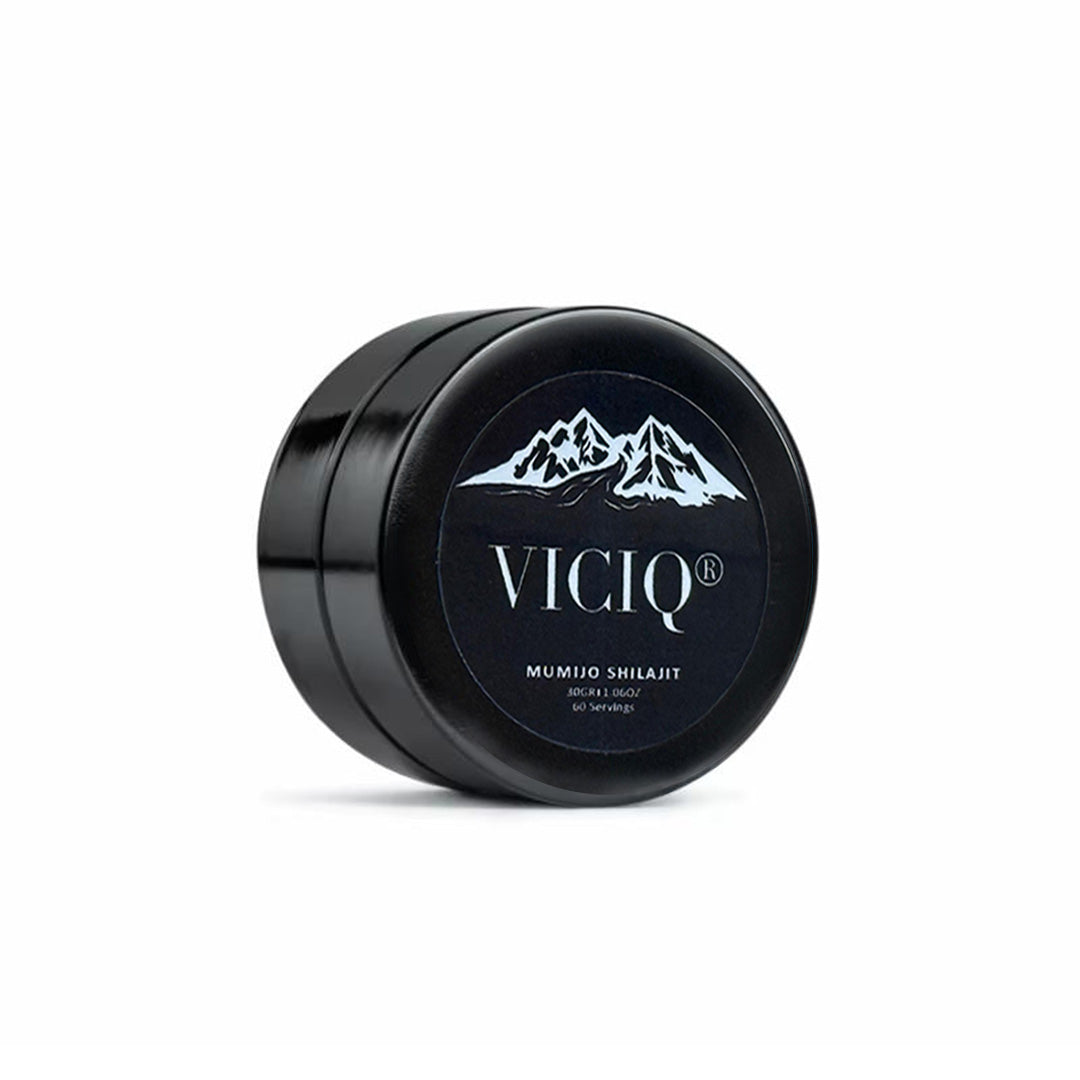 viciq Authentic Shilajit Hars 50G inclusief ijzeren maatlepel